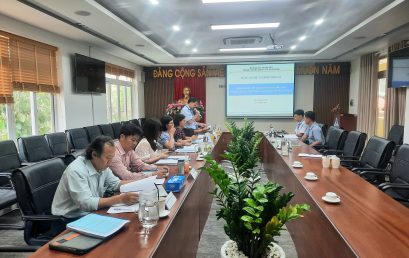 Trường Cán bộ quản lý giáo dục Thành phố Hồ Chí Minh tổ chức họp Hội đồng nghiệm thu cấp cơ sở đề tài KH&CN cấp bộ, mã số: B2021-HQG-02 năm 2021
